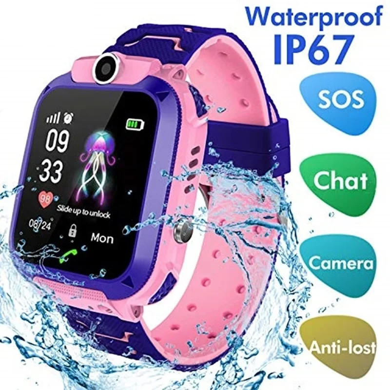 Smartwatch Watches Birthday Gift For Boys - 2G Smart Watch voor kinderen SOS-oproep