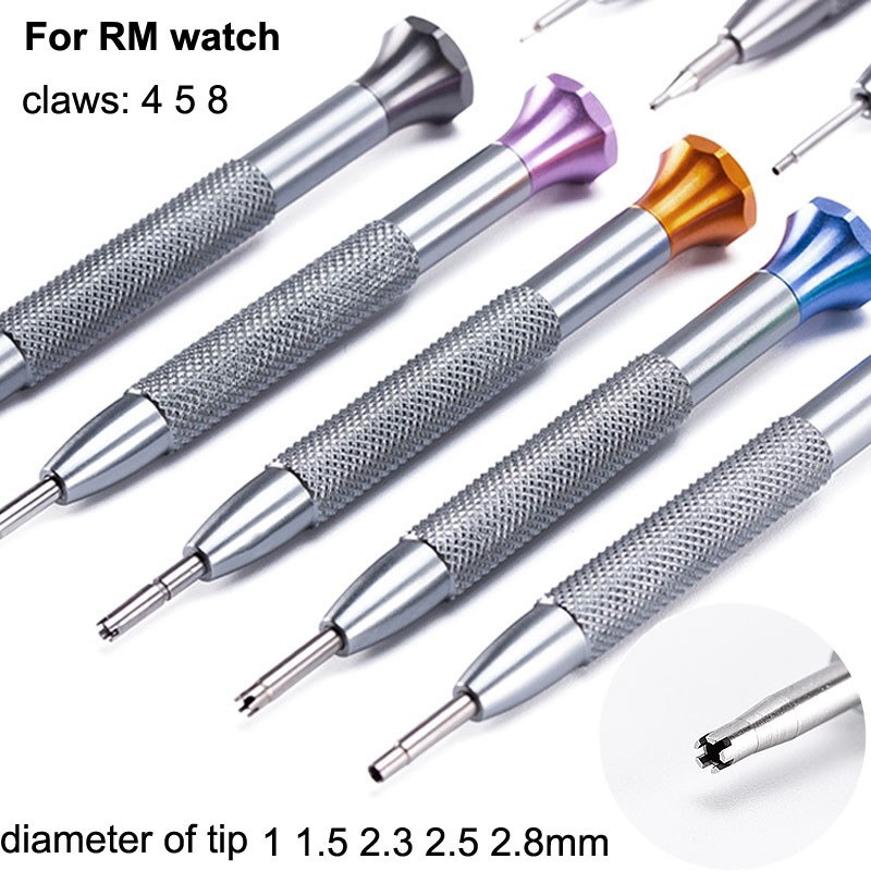 Watchmaker Screwdriver - 1 1,5 2,3 2,5 2,8 mm