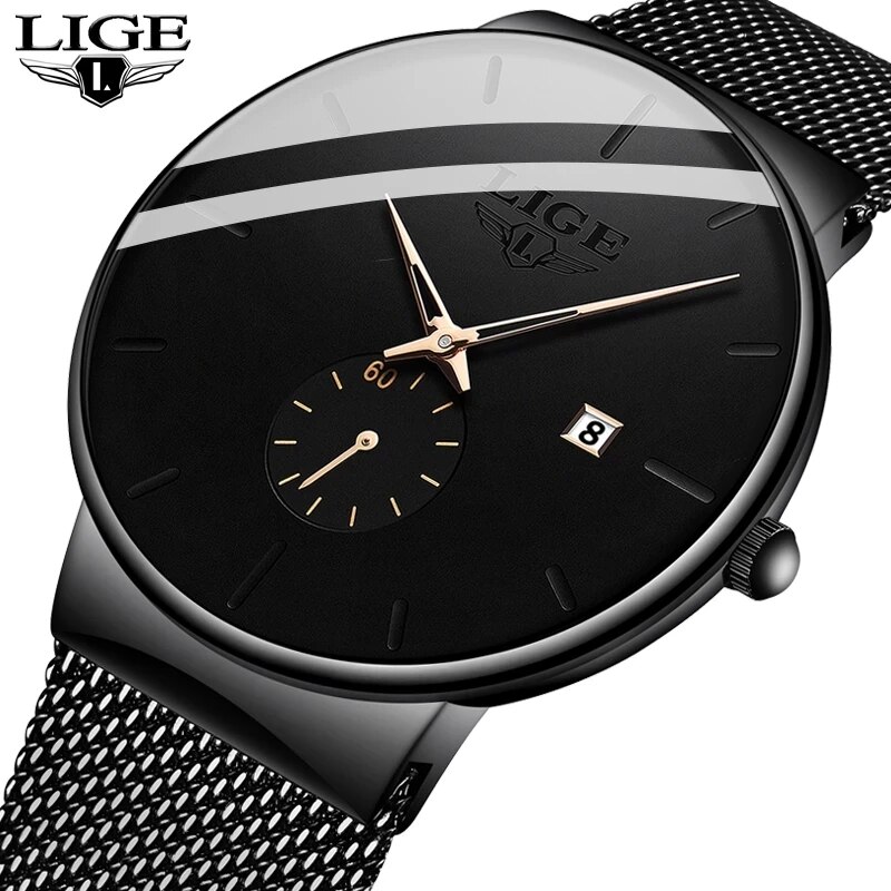 Smartwatch Watches For Men Brands - LIGE Mode Heren Horloges Topmerk Luxe
