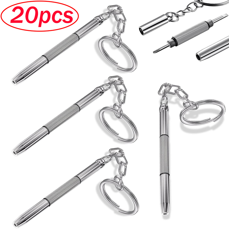 Watchmaker Screwdriver - Mini Handbril Schroevendraaiers 3-in-1 Bril Reparatiesets