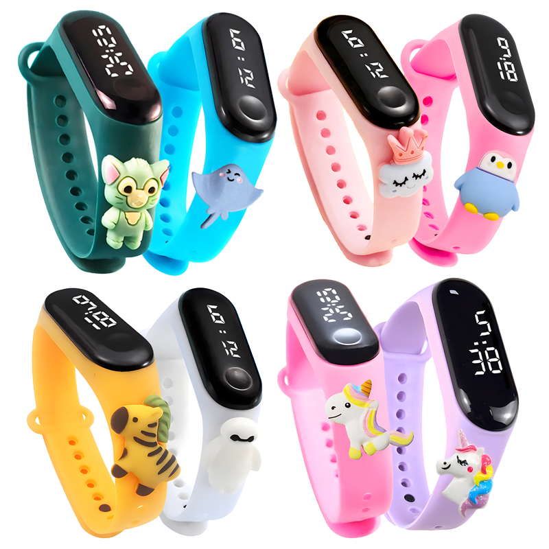 Smartwatch Digital Watches For Kid Girl - Luxe kinder sport horloge waterdicht smart
