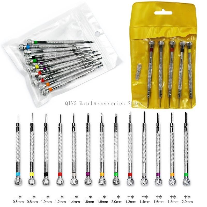 13 stuks 0,6 mm-2,0 mm horloge - Watchmaker Screwdriver recensie en prijs