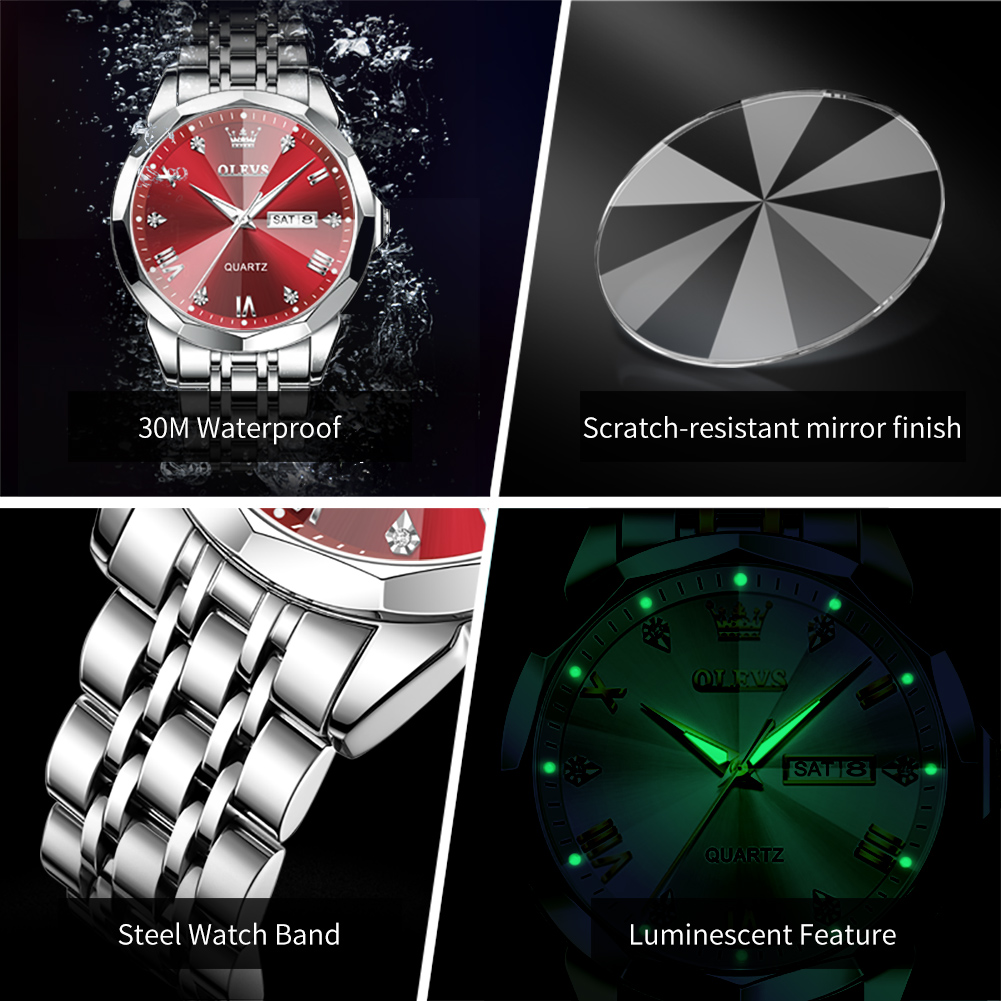 OLEVS Merk Origineel Zakelijk  - Smartwatch Watches For Men Brands recensie en prijs