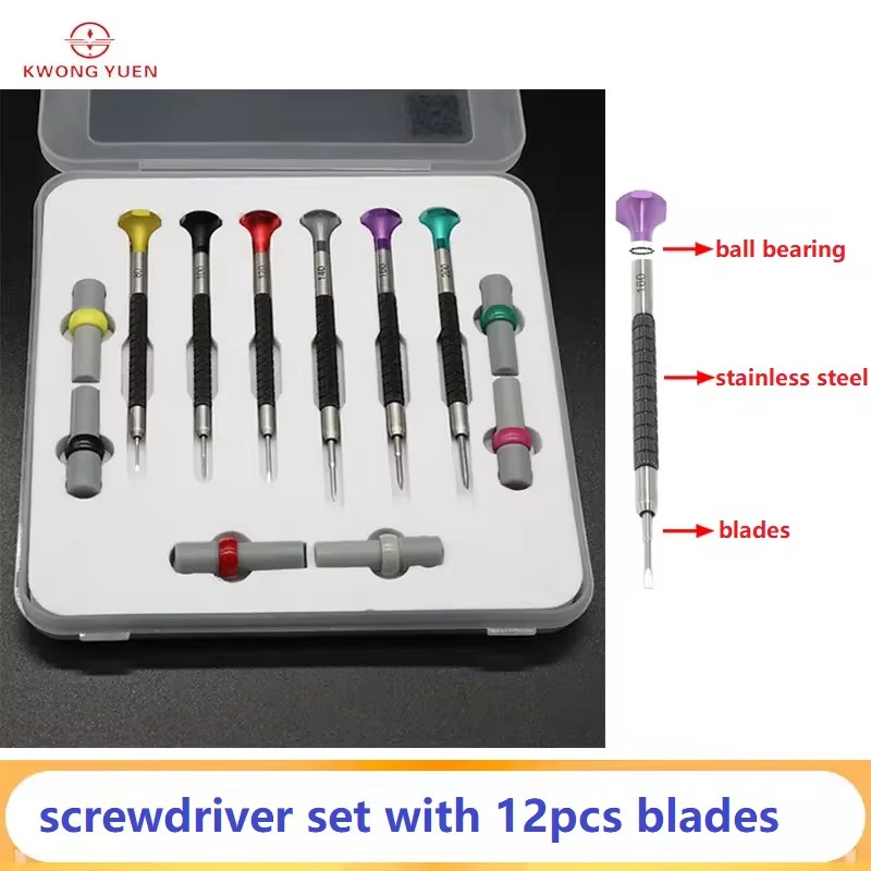 Kwong YUEN roestvrijstalen 6-d - Watchmaker Screwdriver recensie en prijs