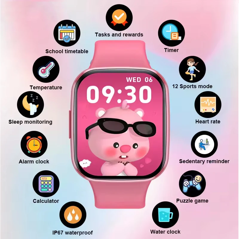 Student Smart Watches Kids Jon - Smartwatch Watches Birthday Gift For Boys recensie en prijs