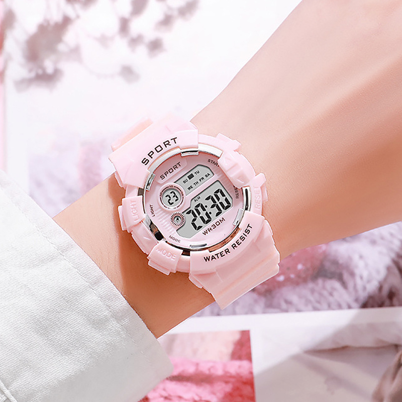 Mode kinderhorloges Lichtgeven - Smartwatch Digital Watches For Kid Girl recensie en prijs