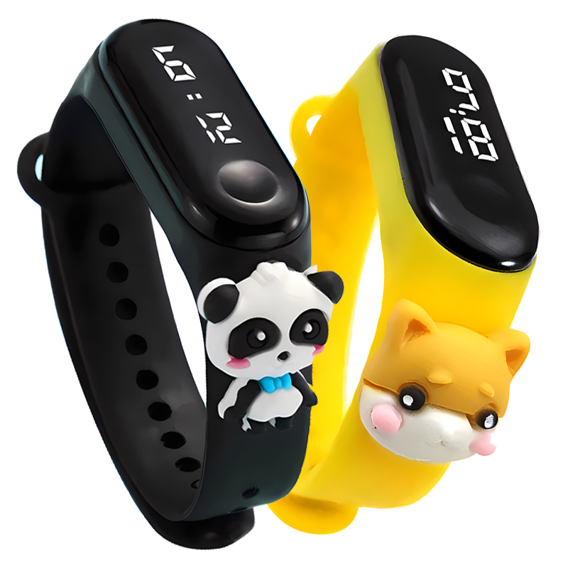 Multicolor Smartwatch voor kin - Smartwatch Digital Watches For Kid Girl recensie en prijs