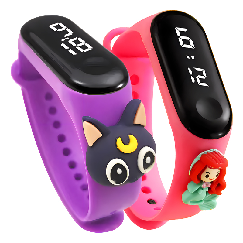 Multicolor Smartwatch voor kin - Smartwatch Digital Watches For Kid Girl recensie en prijs