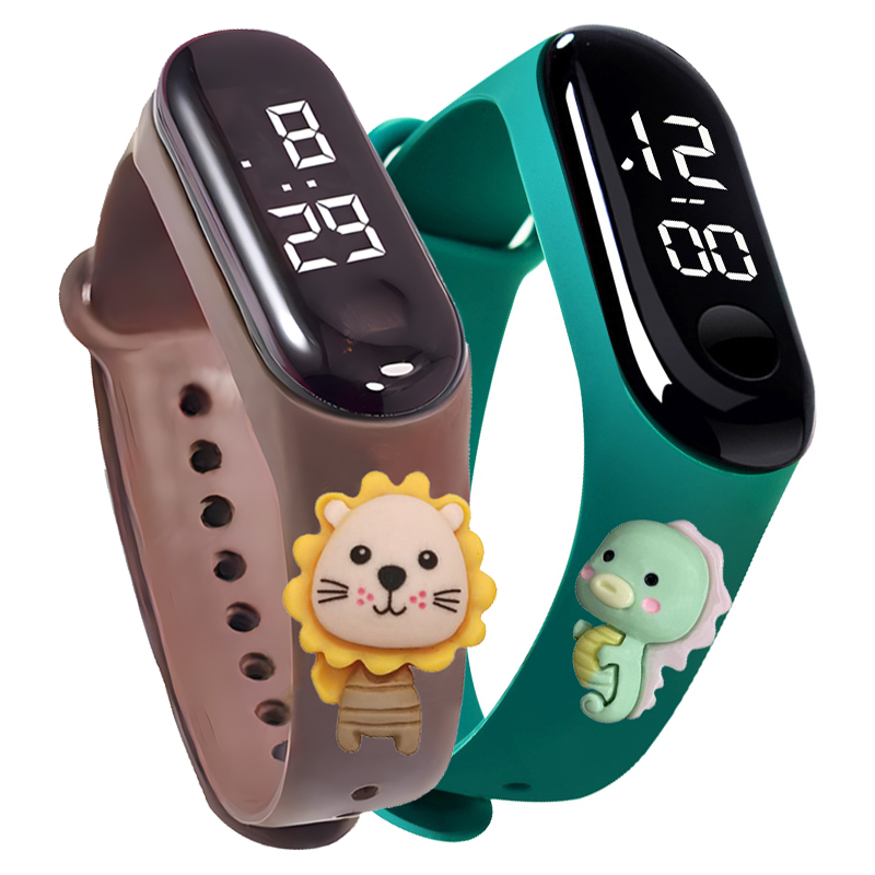 Multicolor Smartwatch voor kin - Smartwatch Digital Watches For Kid Girl recensie en prijs