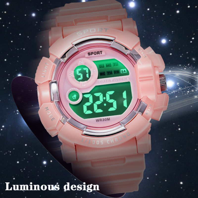 YIKAZE kinderhorloges mode lic - Smartwatch Digital Watches For Kid Girl recensie en prijs