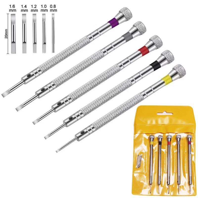 0.8-1.6mm Stalen Schroevendraa - Watchmaker Screwdriver recensie en prijs