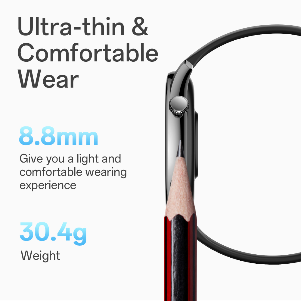 Aolon GTR3 Smartwatch 8,8 mm u - Smartwatch Watch Whatsapp recensie en prijs