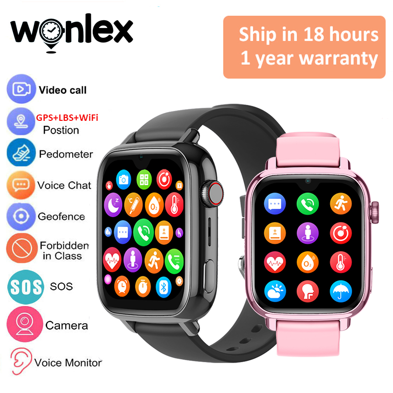 Wonlex KT34 Smartwatch voor ki - Smartwatch Watch Whatsapp recensie en prijs