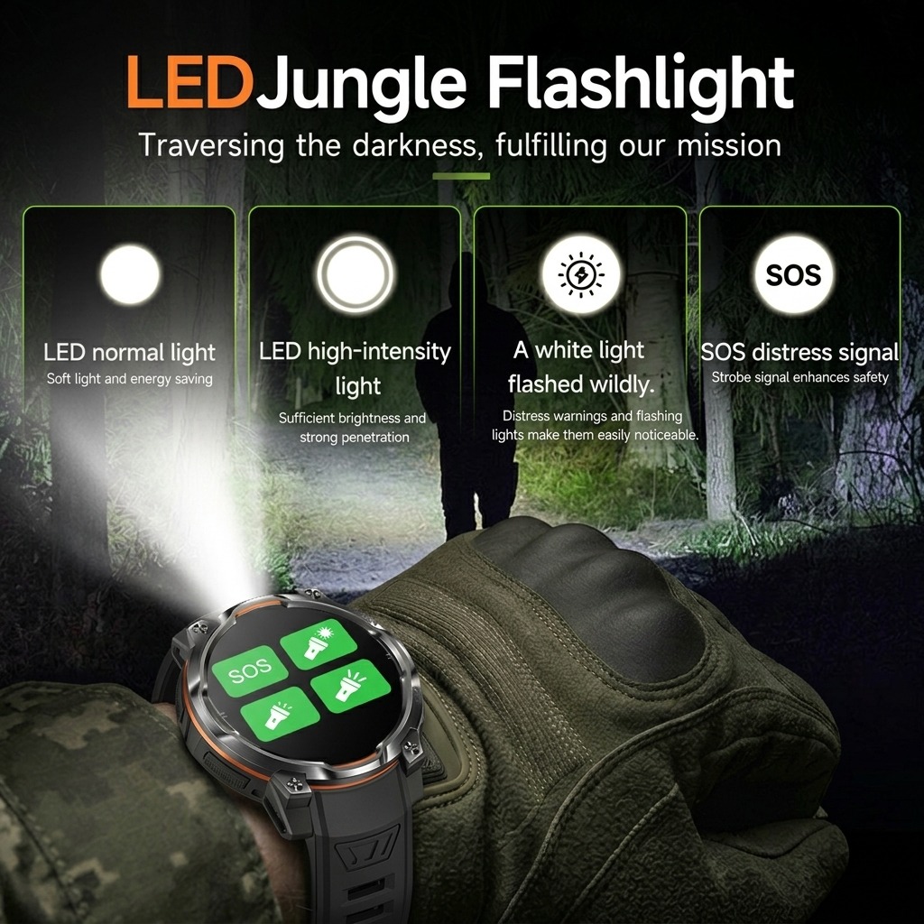 2026 Nieuwe Militaire Smartwat - Watch Vs Smartwatch recensie en prijs