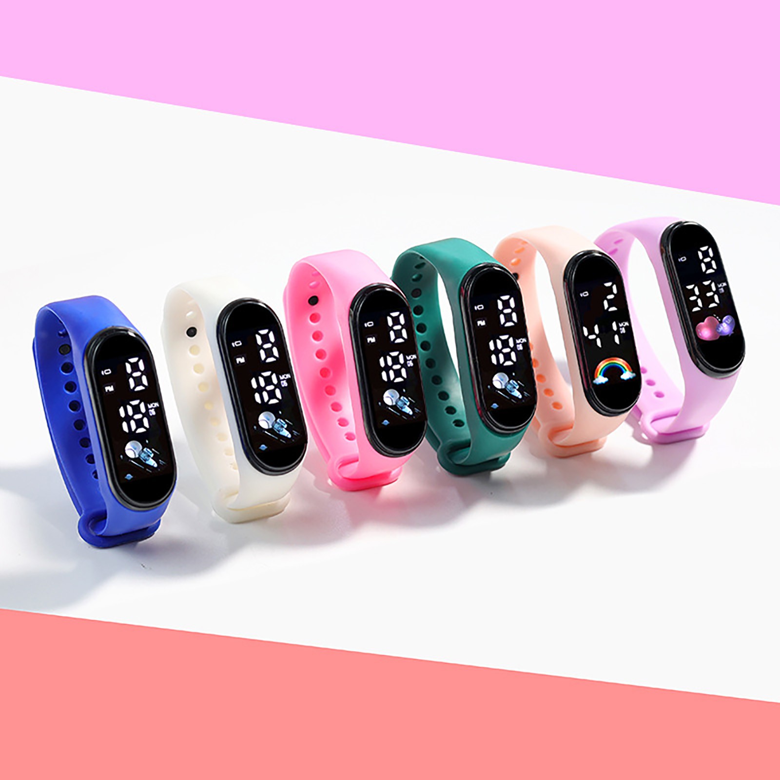 Kawaii Smart Watch voor kinder - Smartwatch Digital Watches For Kid Girl recensie en prijs