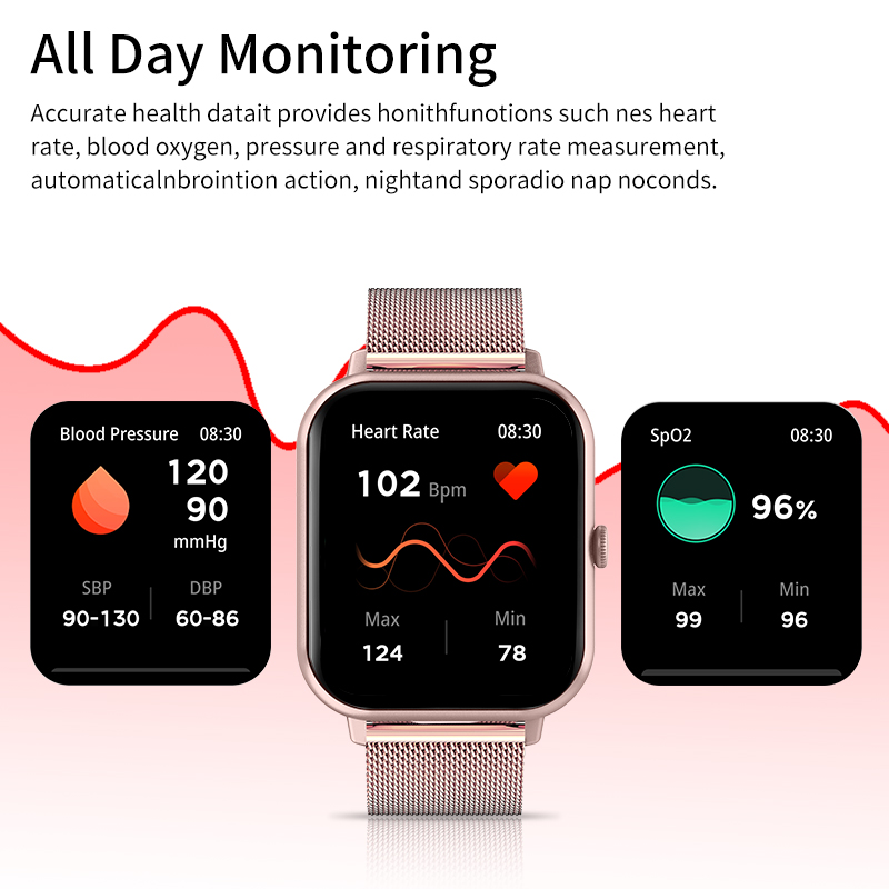 LUIK Vrouwen Smartwatch Blueto - Smartwatch Watch Whatsapp recensie en prijs
