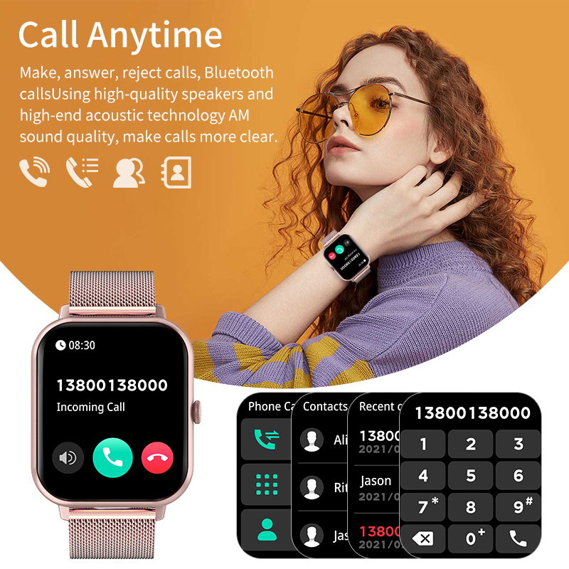 LUIK Vrouwen Smartwatch Blueto - Smartwatch Watch Whatsapp recensie en prijs