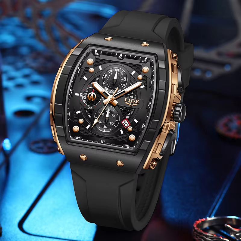 LIGE Topmerk Luxe Herenhorloge - Smartwatch Watches For Men Brands recensie en prijs