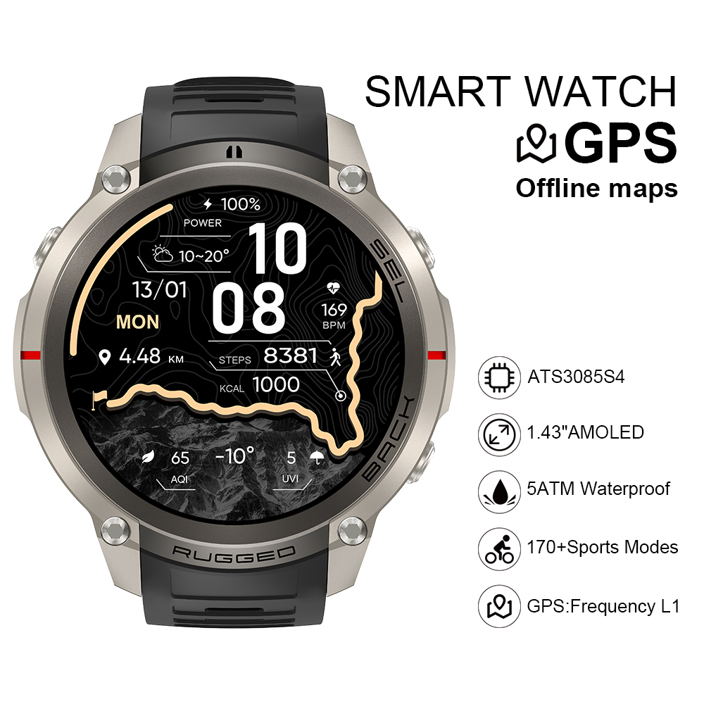 2026 DM59 Smartwatch met offli - Watch Smart Smartwatch recensie en prijs