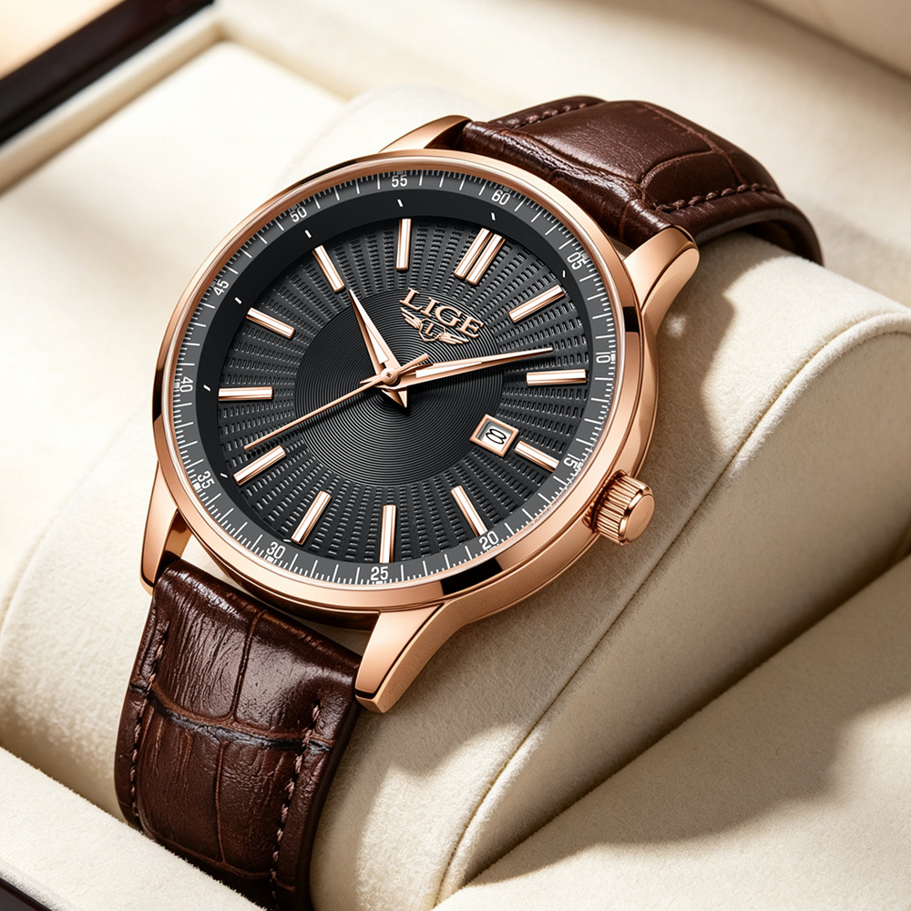 LIGE Topmerk Luxe Herenhorloge - Smartwatch Watches For Men Brands recensie en prijs