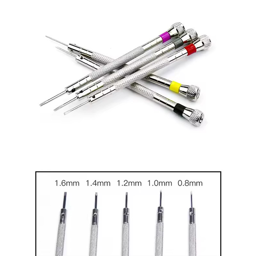 5 stks/set 0.8-1.6mm Stalen Sc - Watchmaker Screwdriver recensie en prijs