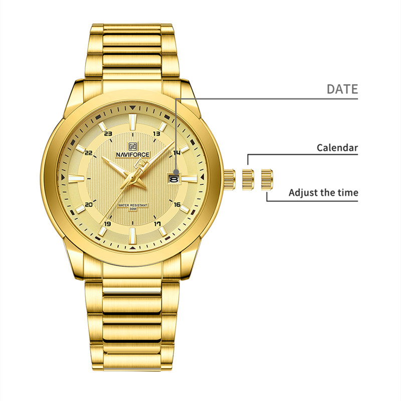 2024 Topmerk NAVIFORCE Herenho - Smartwatch Watches For Men Brands recensie en prijs